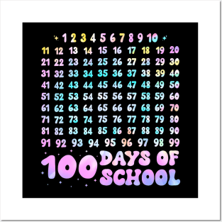 100Th Day Of School Teacher Kids 100 Days Math Numbers Posters and Art